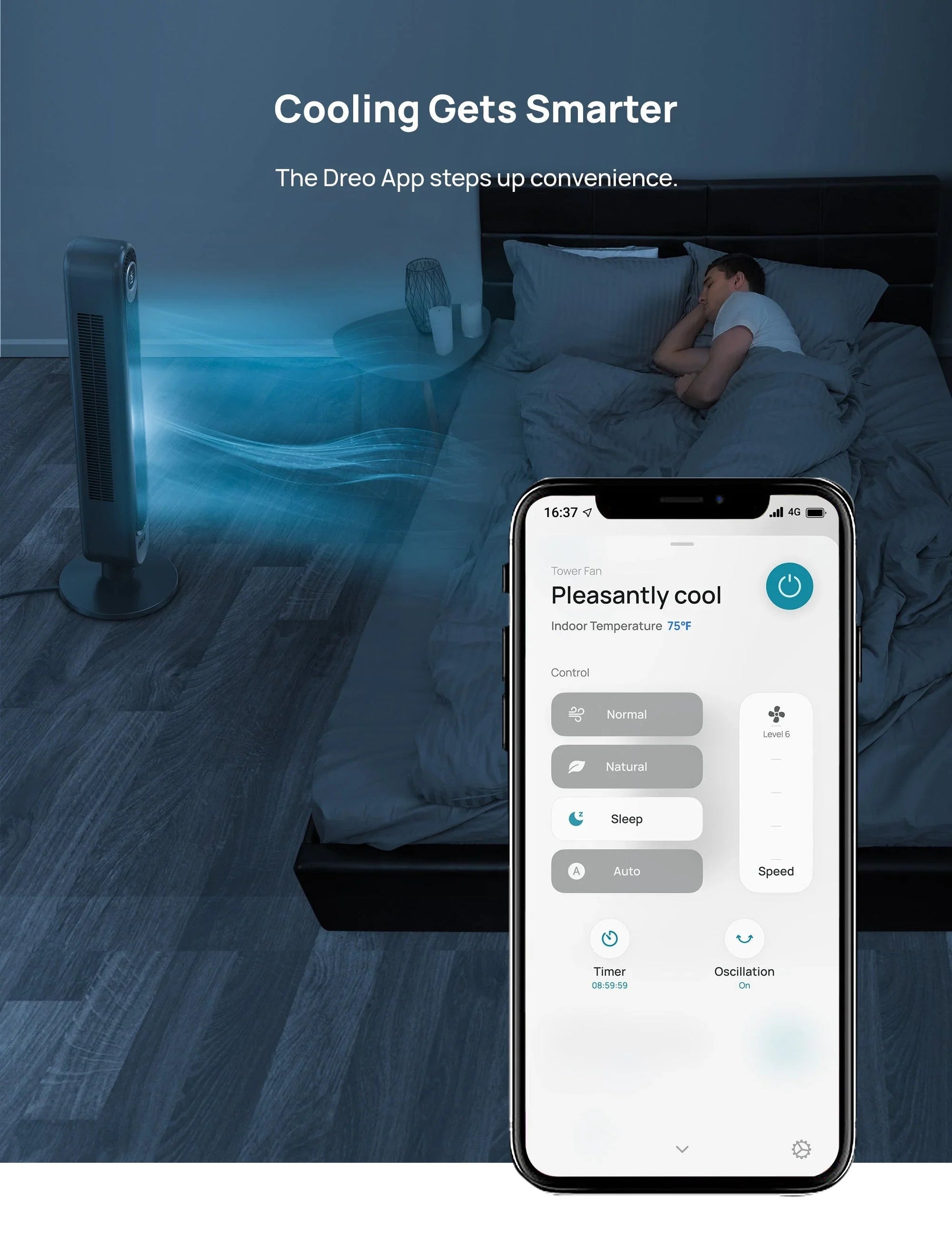 Smart Tower Fan Cruiser Pro T1S - DREO