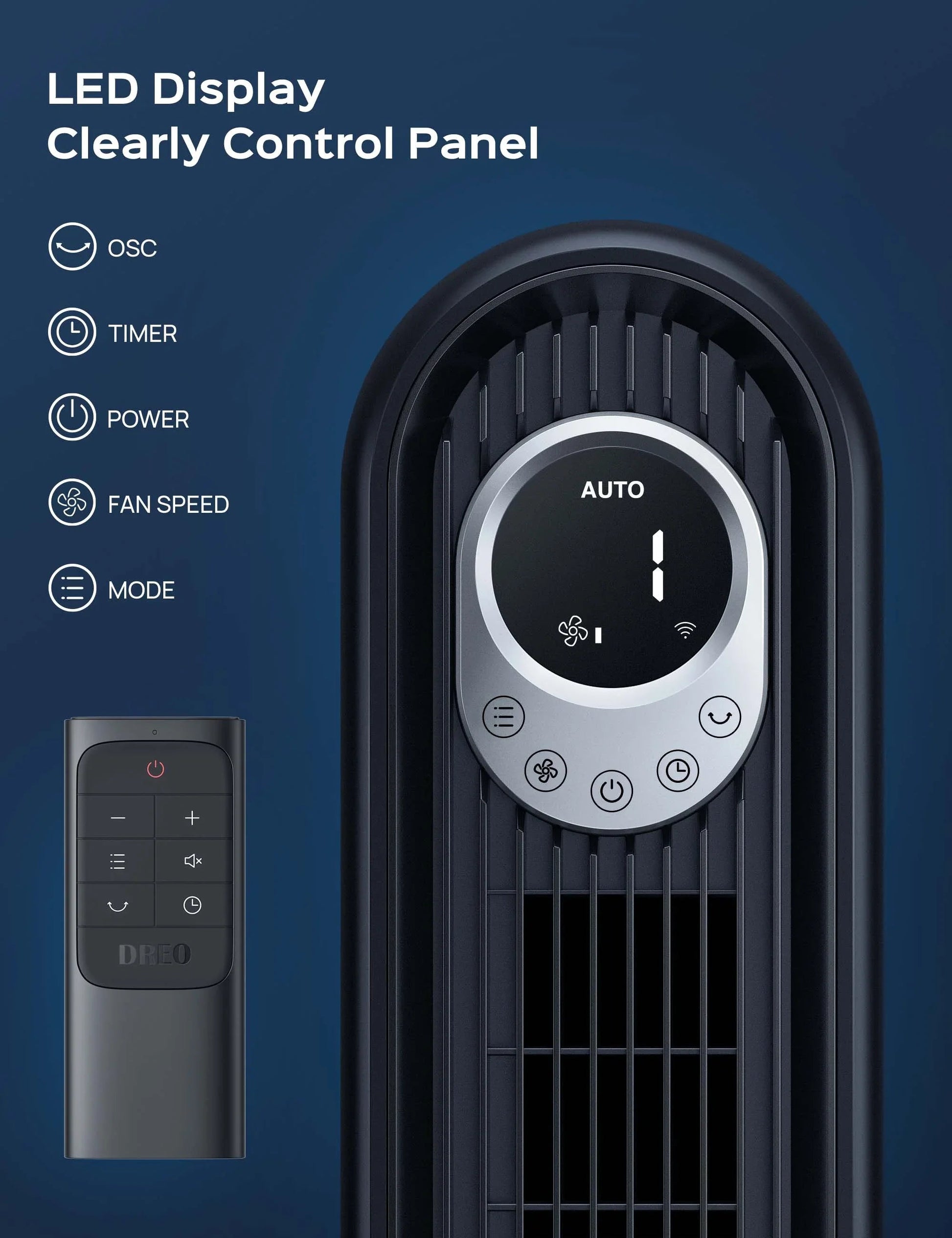 Smart Tower Fan Cruiser Pro T1S - DREO