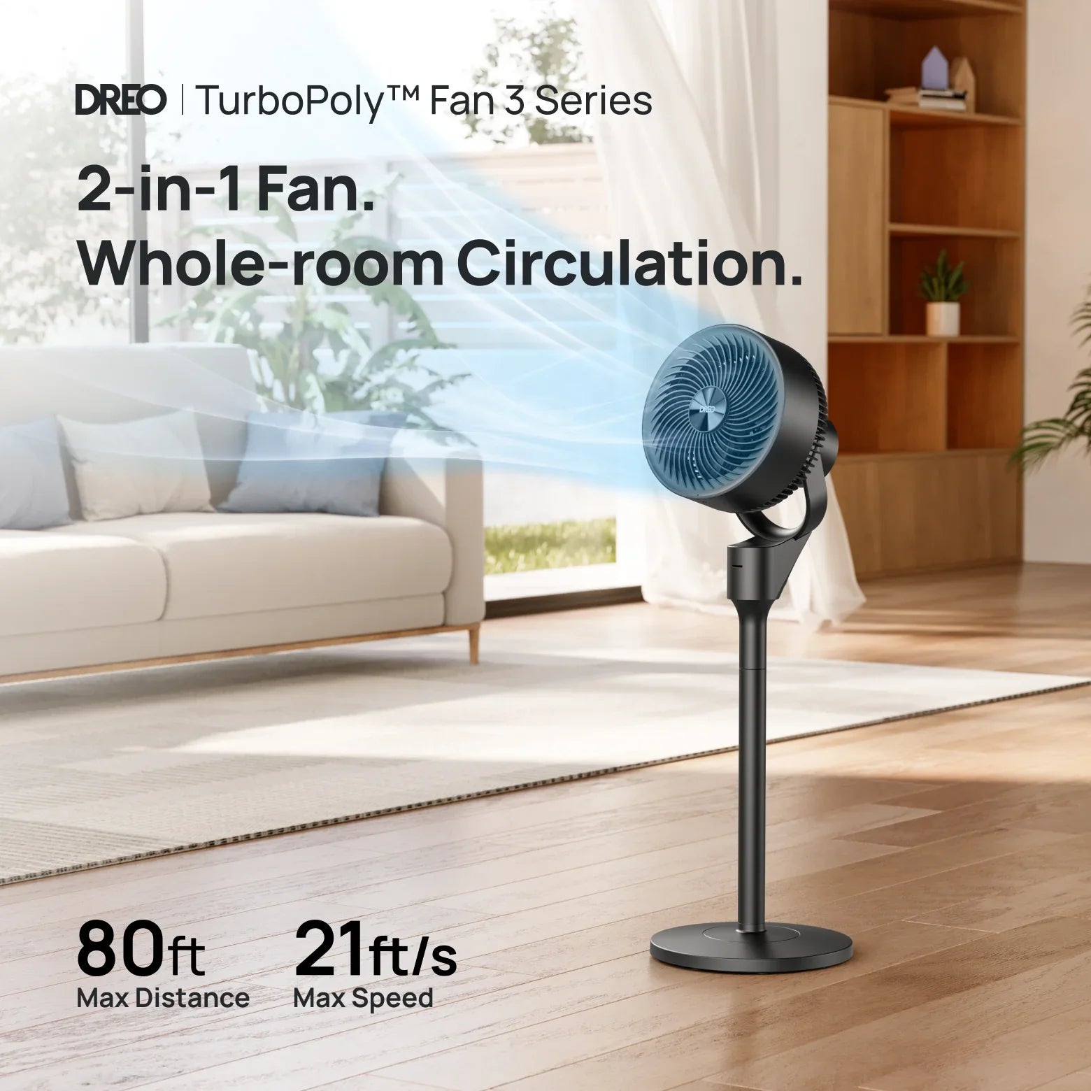 TurboPoly™ Fan 301 - DREO