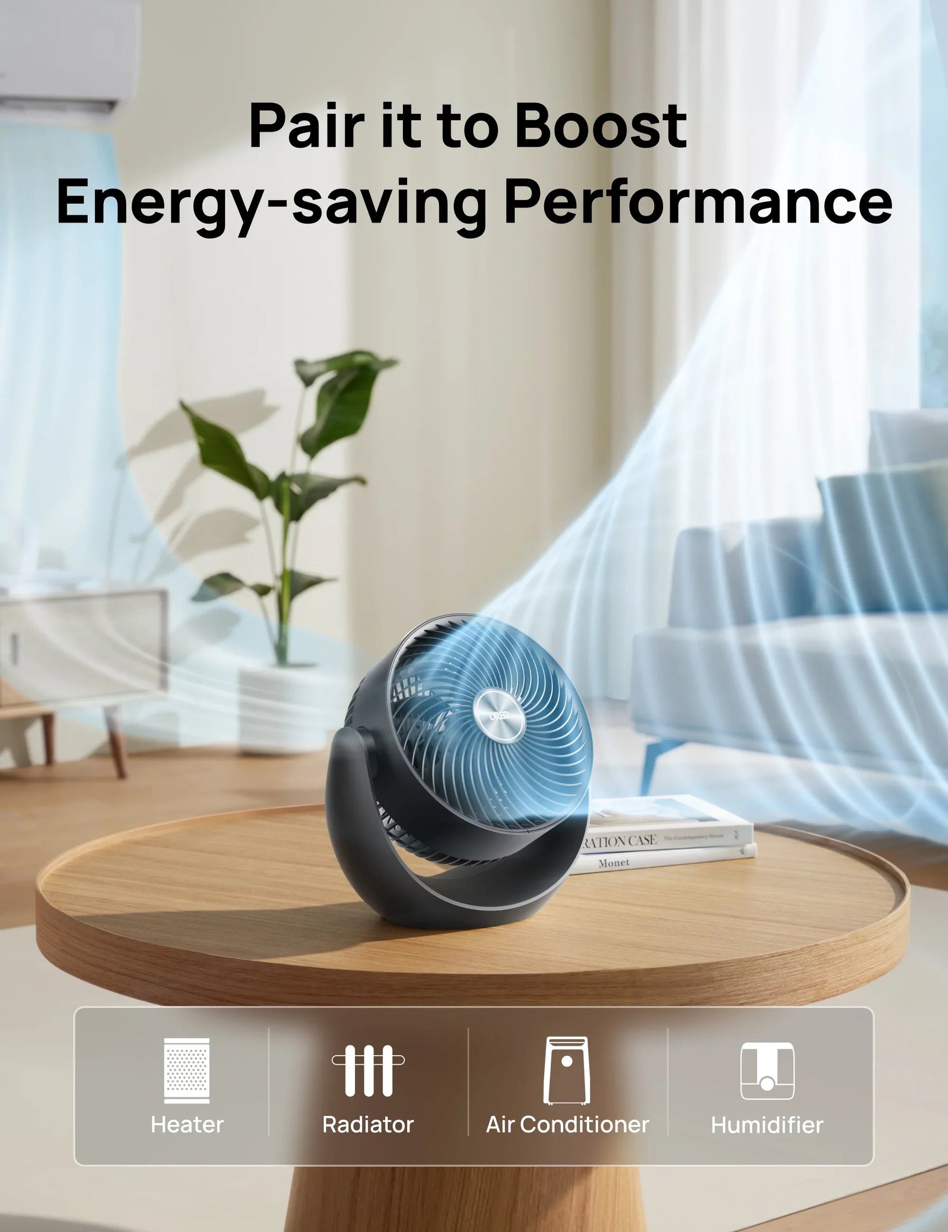 TurboPoly™ Table Fan 307 - DREO